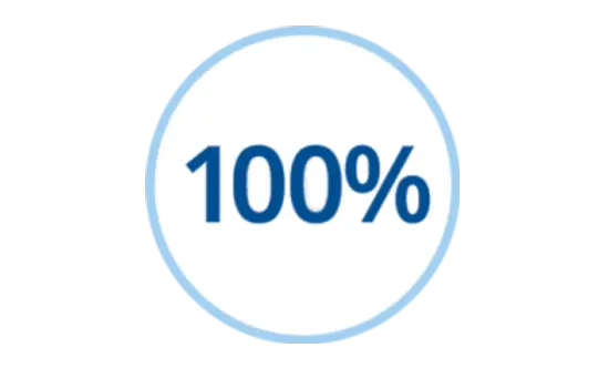 100%